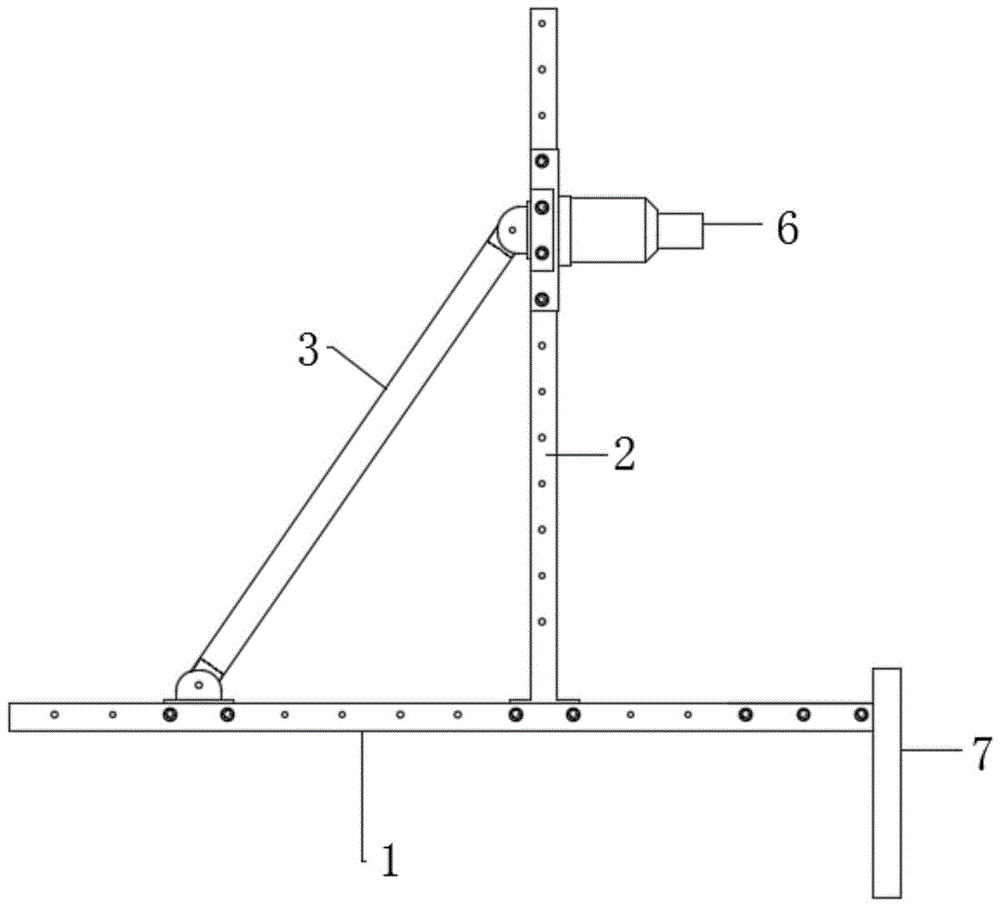 一种用于测量桥梁护栏水平外向承载力的反力装置的制作方法