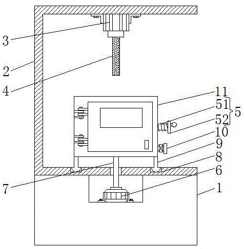 一种食品安全检测用消毒装置的制作方法