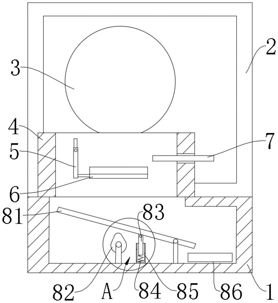 一种废料清除一体式箱体发泡模具的制作方法