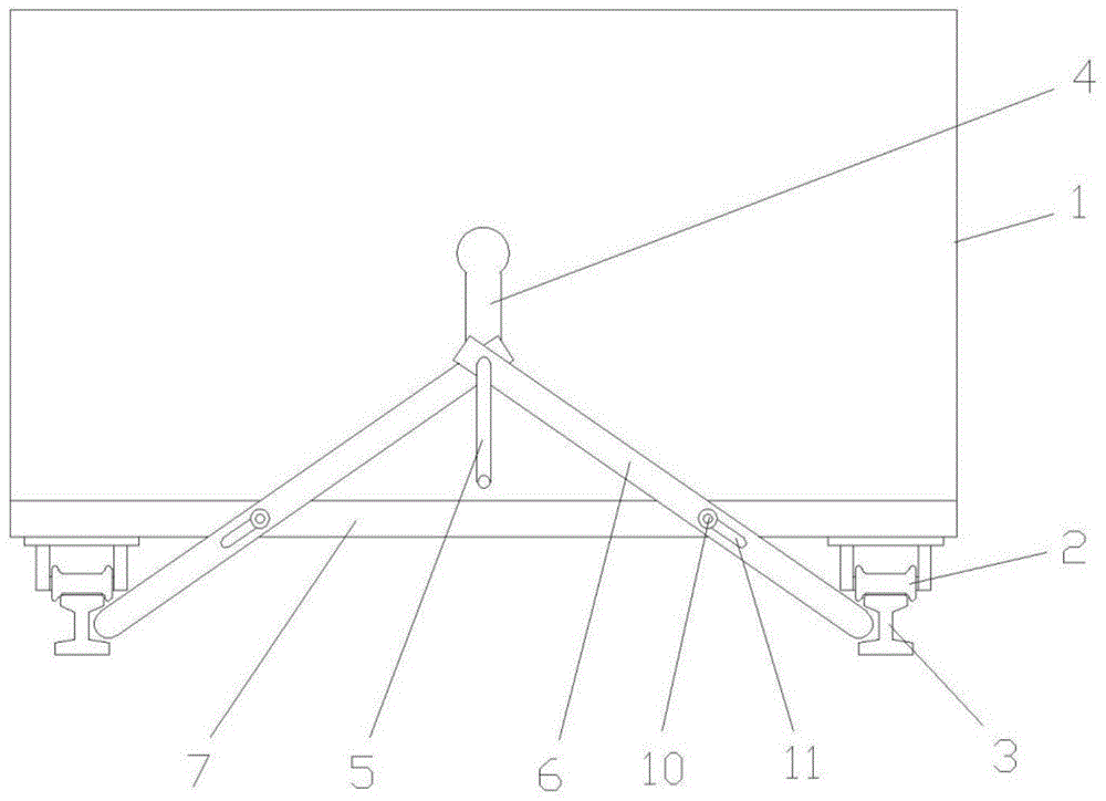 一种煤矿用防脱轨矿车的制作方法