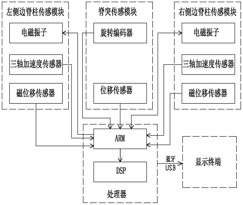 智能脊柱检测系统、检测仪及检测方法与流程