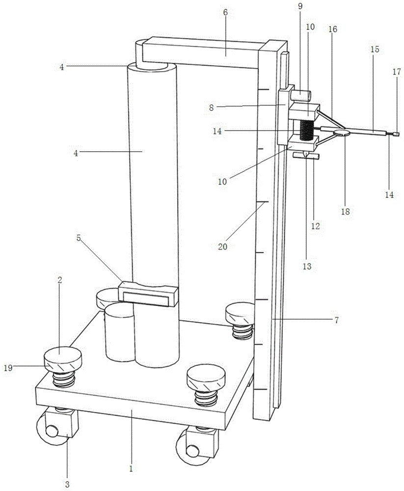 一种建筑工程施工放线装置的制作方法