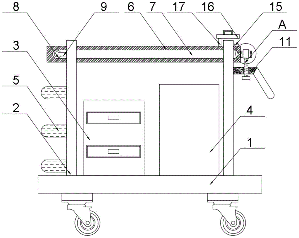 一种智能移动护理车的制作方法