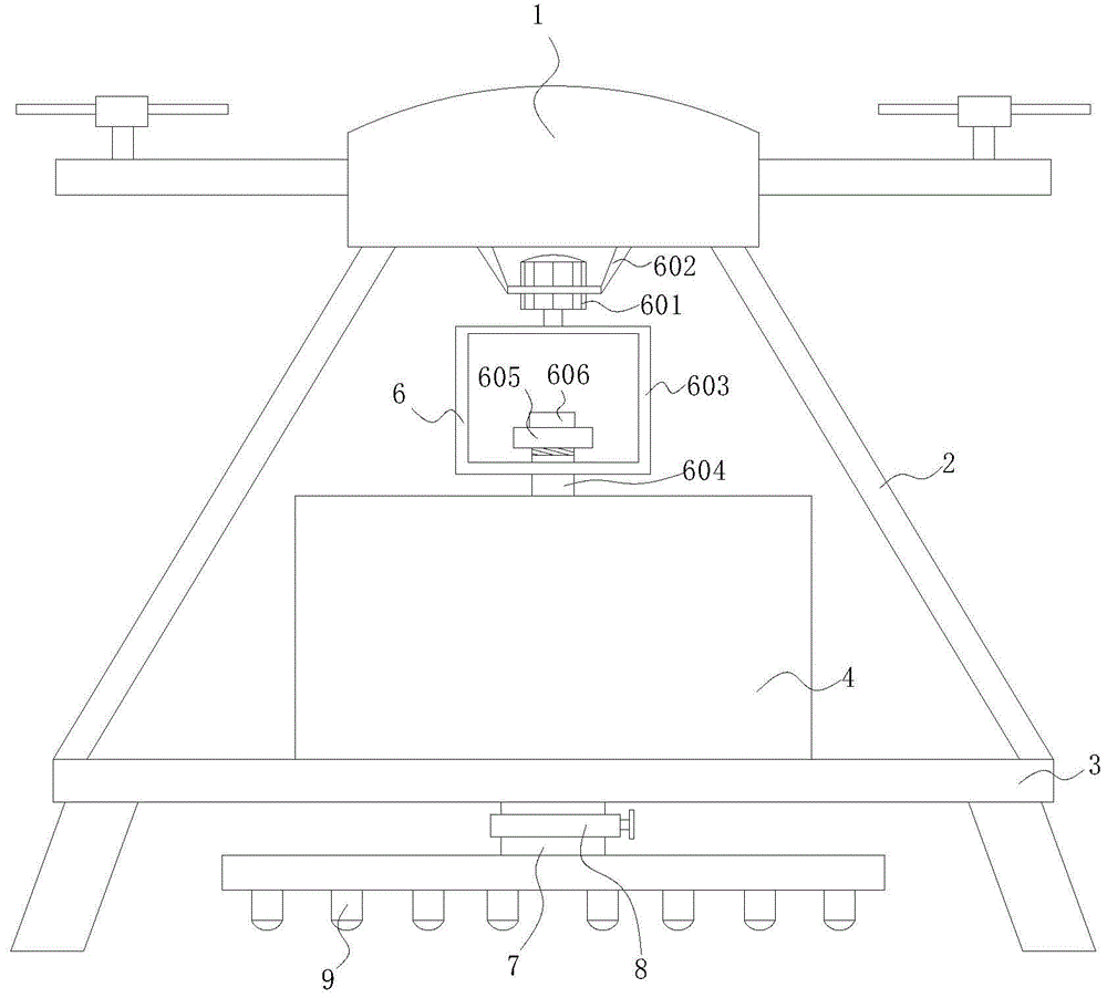 一种具有农药混合功能的喷药无人机的制作方法