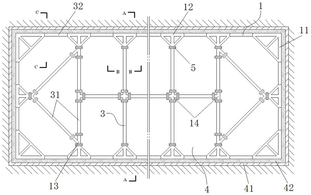 一种可重复使用的桁架式支撑结构的制作方法