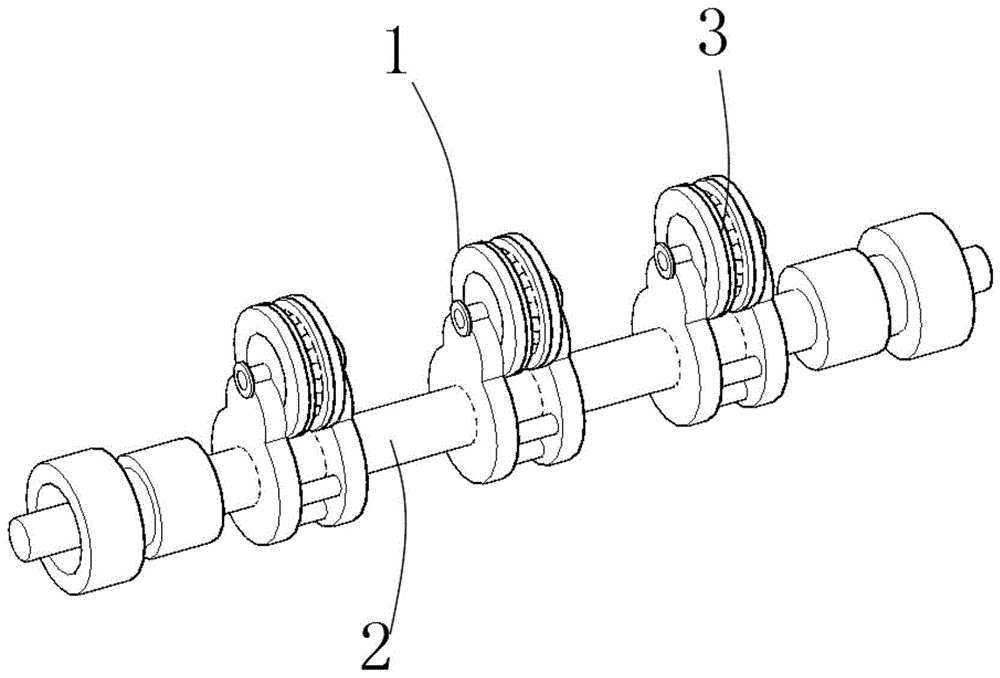 多组式凸轮轴铸件的制作方法