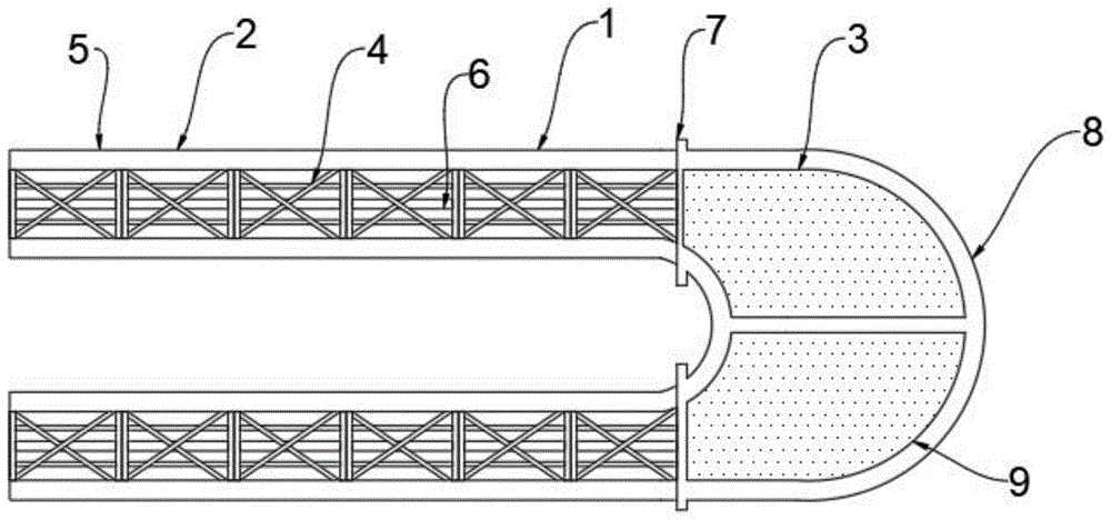 一种弧形转角建筑用可调节外形走道板装置的制作方法