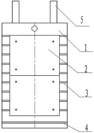 一种防止下料槽本体磨损的挡料板的制作方法