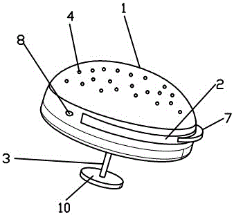 一种具有插片结构的被子固定夹的制作方法