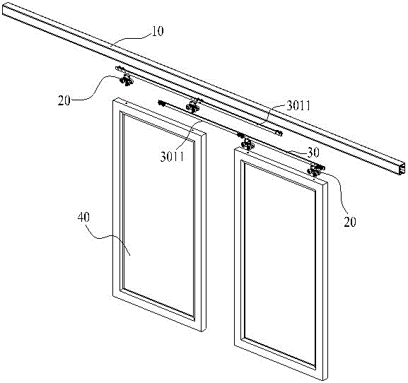 一种用于平移推拉门窗的防摆吊挂机构的制作方法