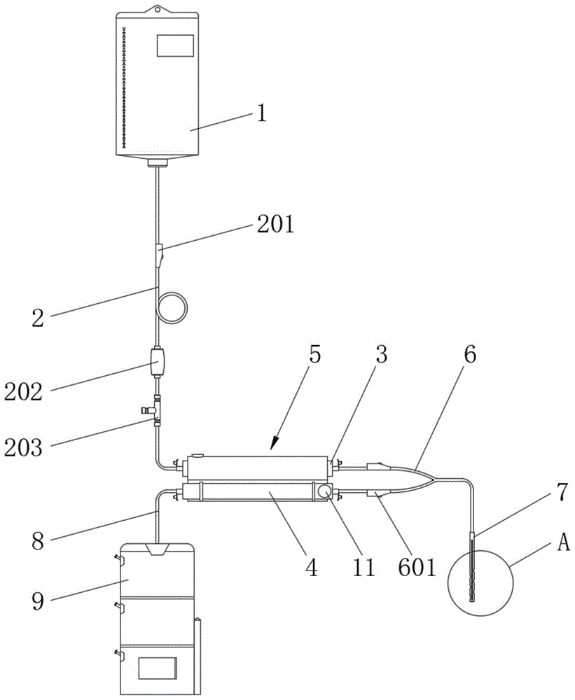 一次性使用新型肛管装置的制作方法