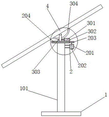 一种阳光跟随的无土栽培设备的制作方法