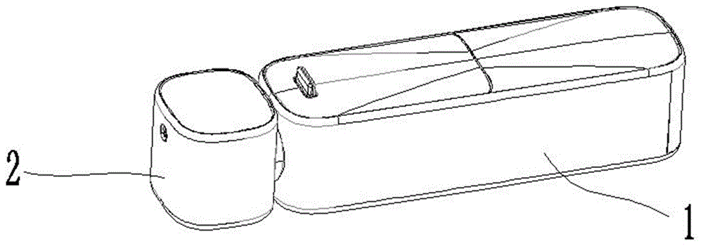 一种可拆卸餐具消毒盒的制作方法