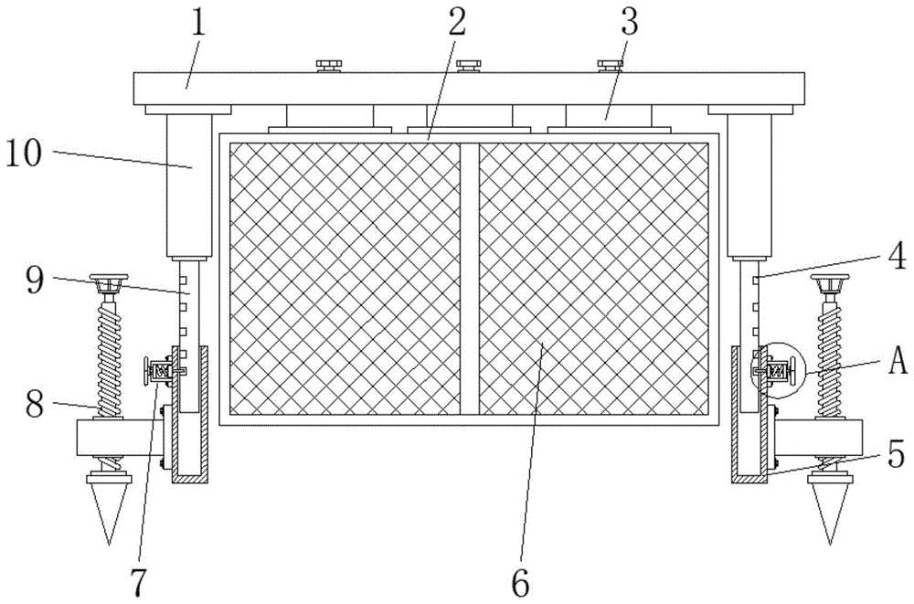 一种建筑深基坑用防护装置的制作方法