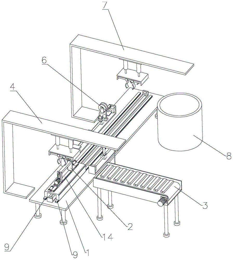 一种藤椅木柄自动绕藤装置的制作方法