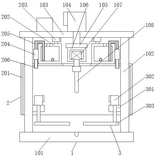 一种灯具制造打孔装置的制作方法