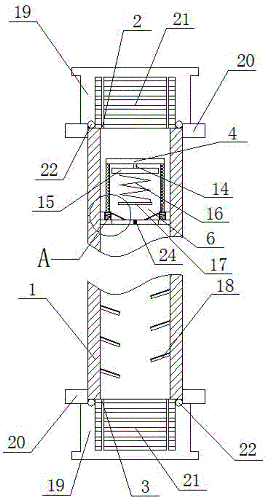 一种给排水工程建筑防渗结构的制作方法