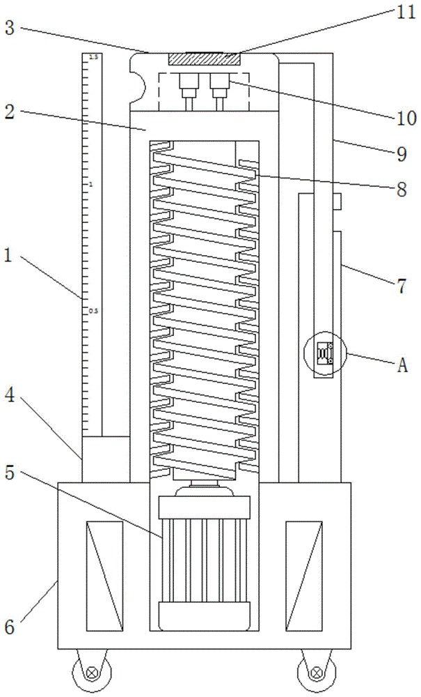 一种建筑工程墙体检测装置的制作方法