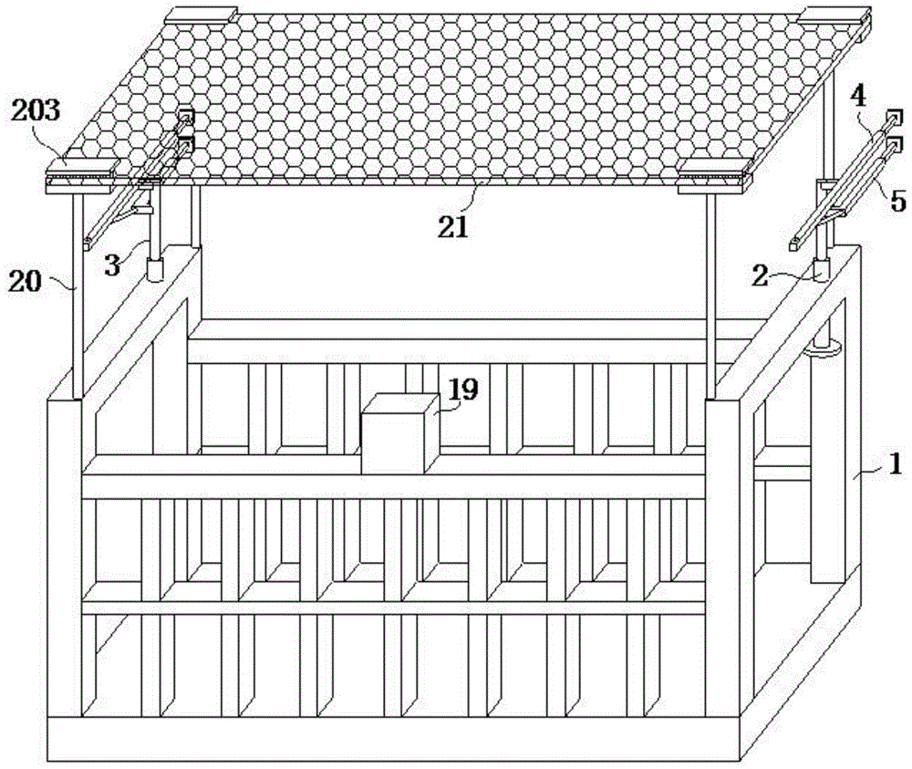 一种高层建筑幕墙施工防护装置的制作方法