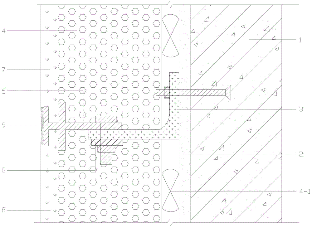 一种保温层装饰板安装连接结构的制作方法