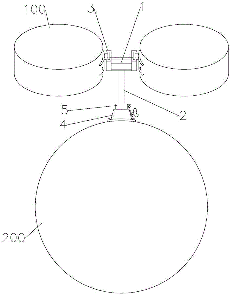 大鼓顶座的制作方法