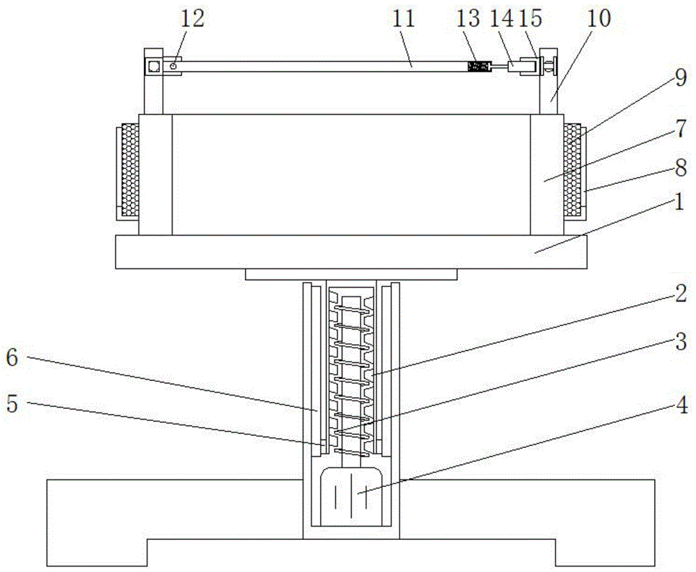 一种具有防护功能且可降噪的建筑施工平台的制作方法