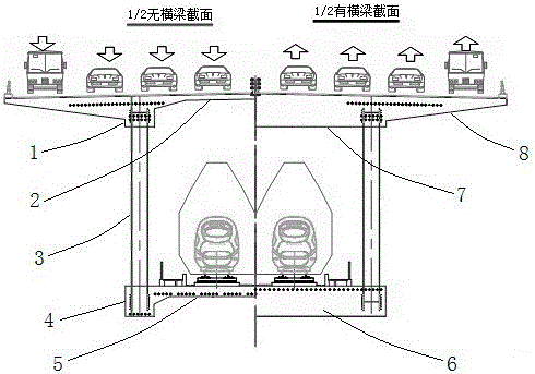 一种公铁合建钢腹杆双结合连续桁梁的制作方法