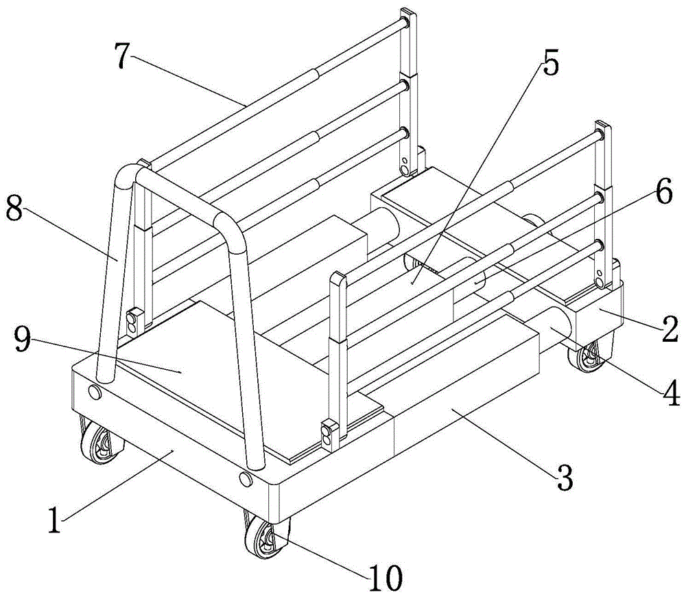 一种古建筑修复用运输推车的制作方法