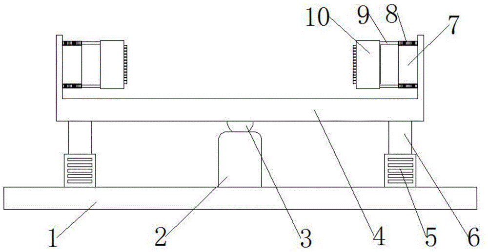 一种屏幕玻璃固定装置的制作方法