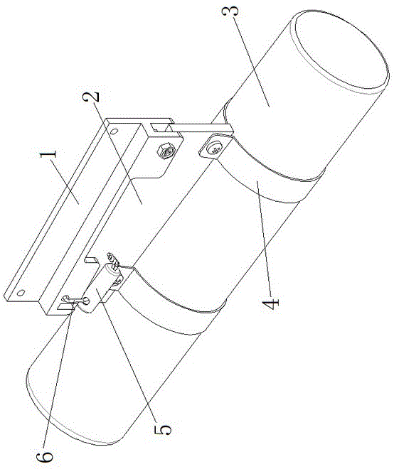 可释放曳光管挂架的制作方法