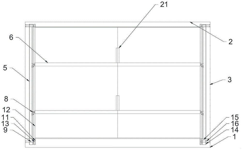 一种新型办公柜固定结构的制作方法