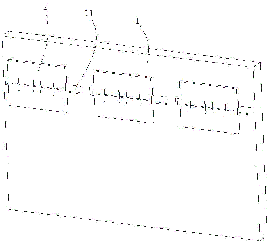 一种展示墙的制作方法