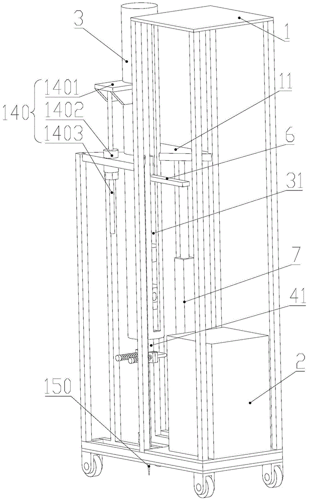 一种公路施工钢钎打入装置的制作方法