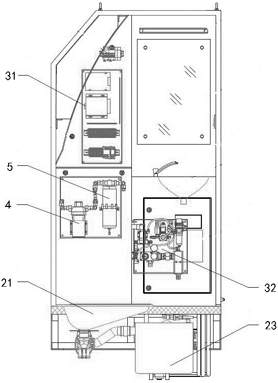 机车用真空间歇式集便系统及其工作方法和机车卫生间与流程