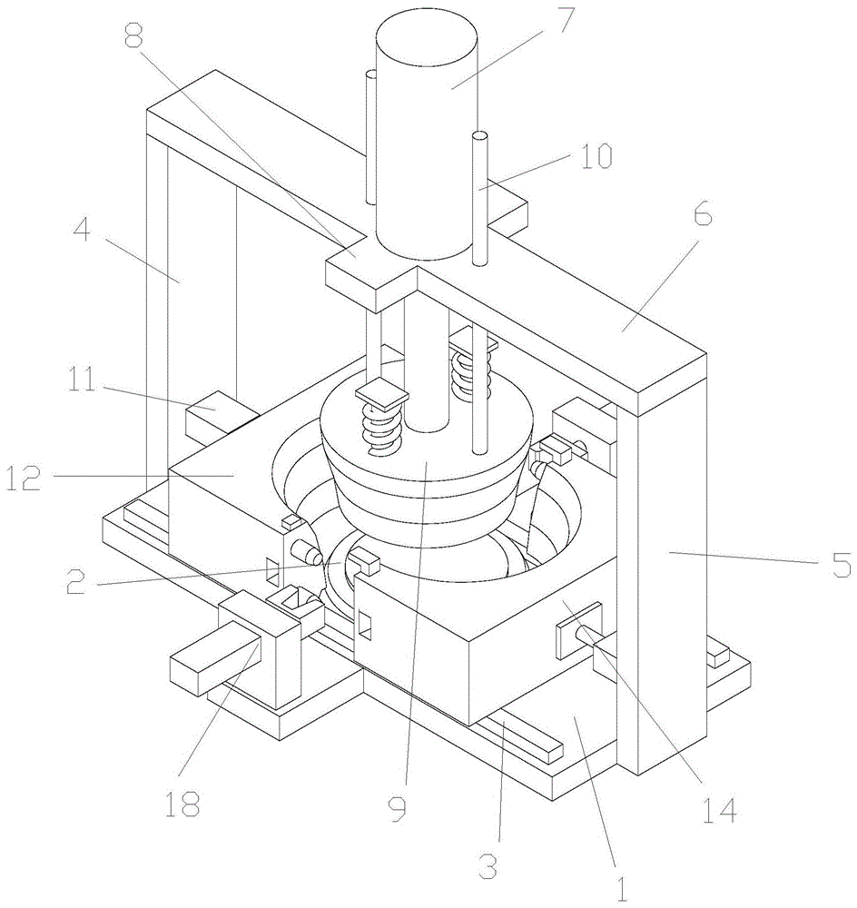 一种轮毂成型模具的制作方法