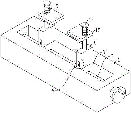 一种用以木制品加工用的固定夹持结构的制作方法