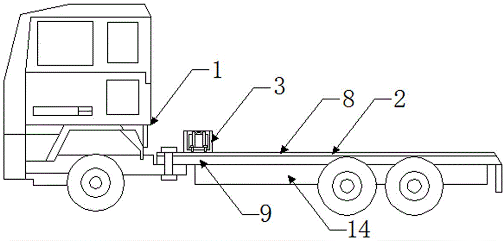 一种低平板运输半挂车的制作方法