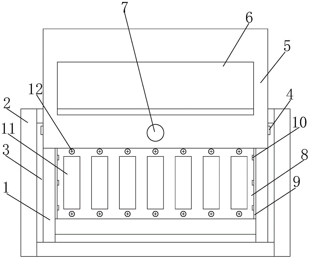 一种墙体嵌入式空气开关安装盒的制作方法