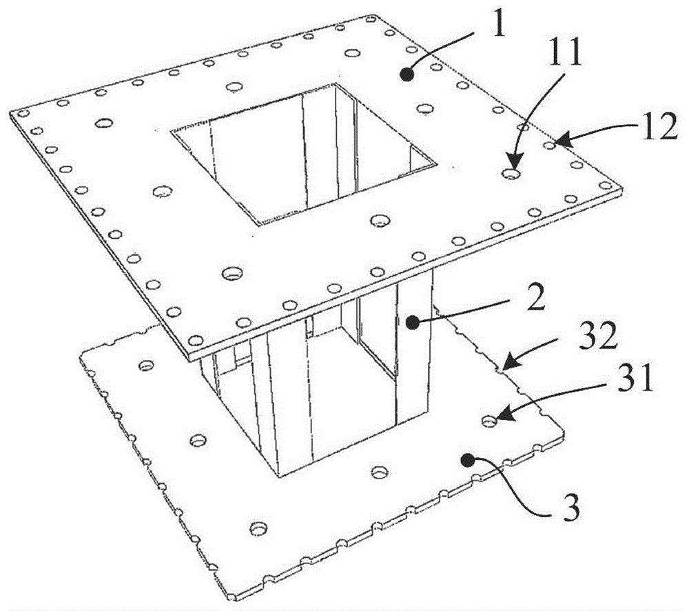 一种型钢混凝土柱钢筋定位预埋件结构的制作方法