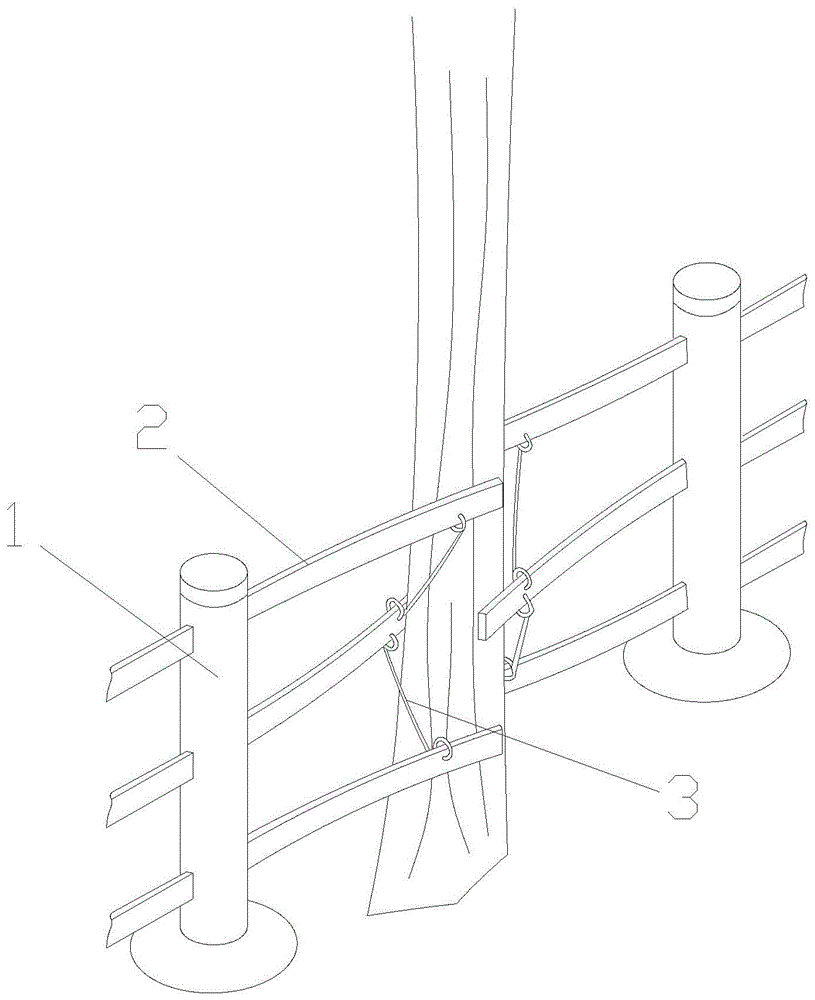 一种建筑用护栏的制作方法