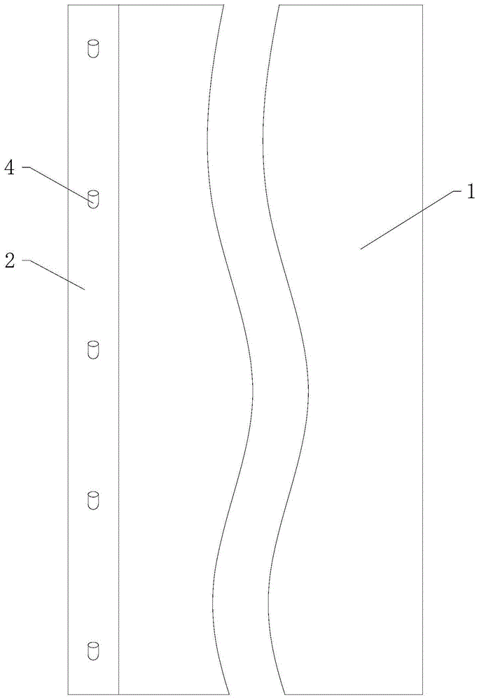 一种横向拼接建筑预制墙板及建筑墙体的制作方法