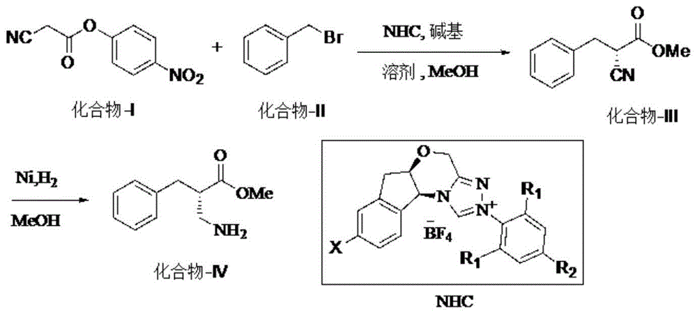 一种制备(S)-3-氨基-2-苄基丙酸甲酯的方法与流程