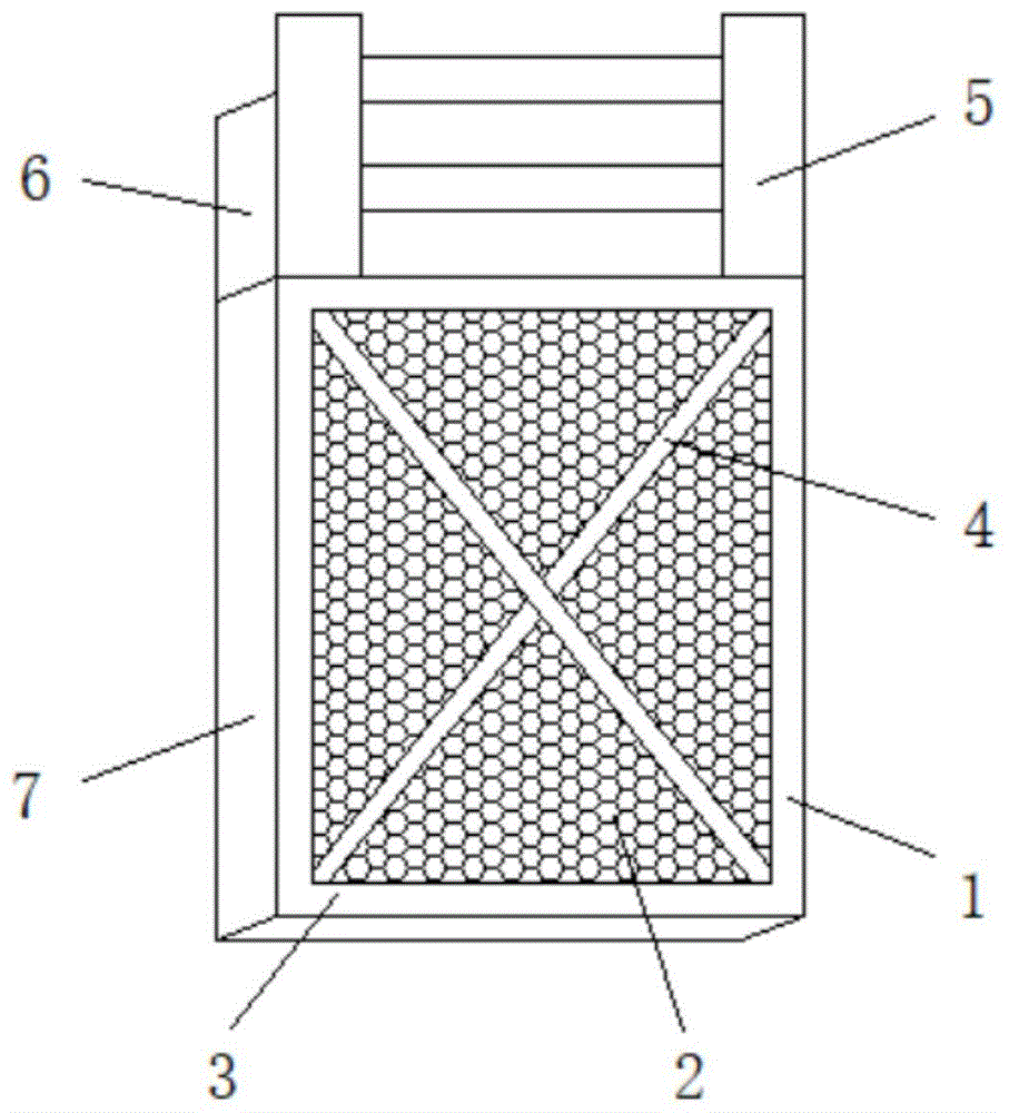 一种建筑工程安全防护网的制作方法