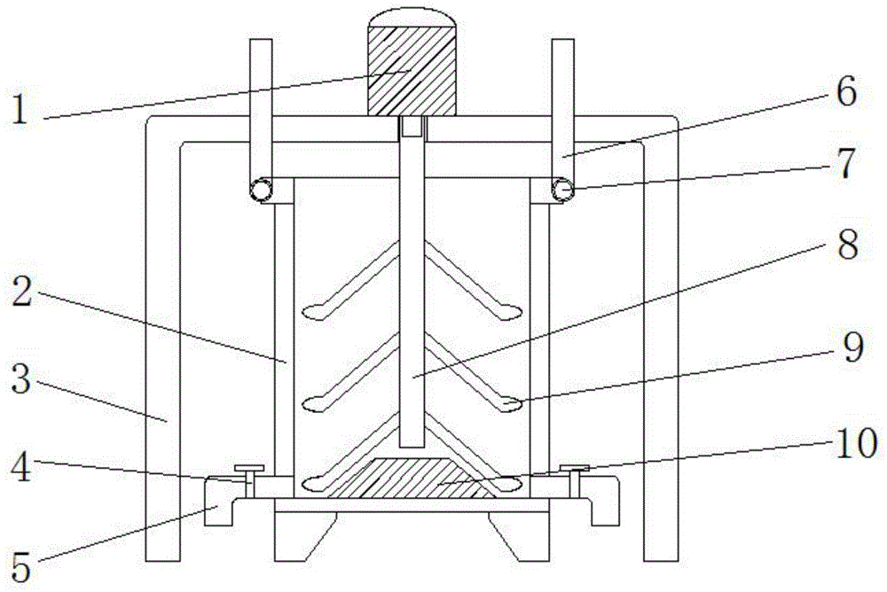 一种建筑结构加固用砂浆混合装置的制作方法