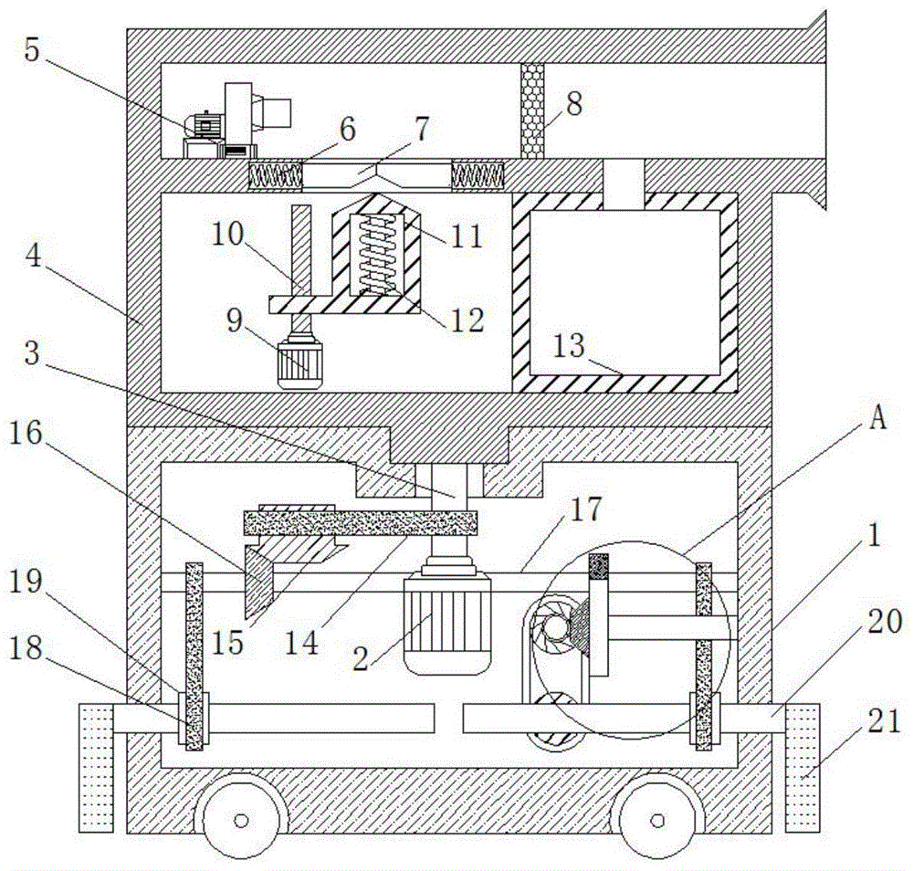 一种绿色建筑的空气净化装置的制作方法