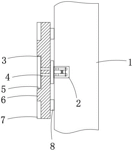 一种高层建筑外墙薄抹灰用保温板安装结构的制作方法