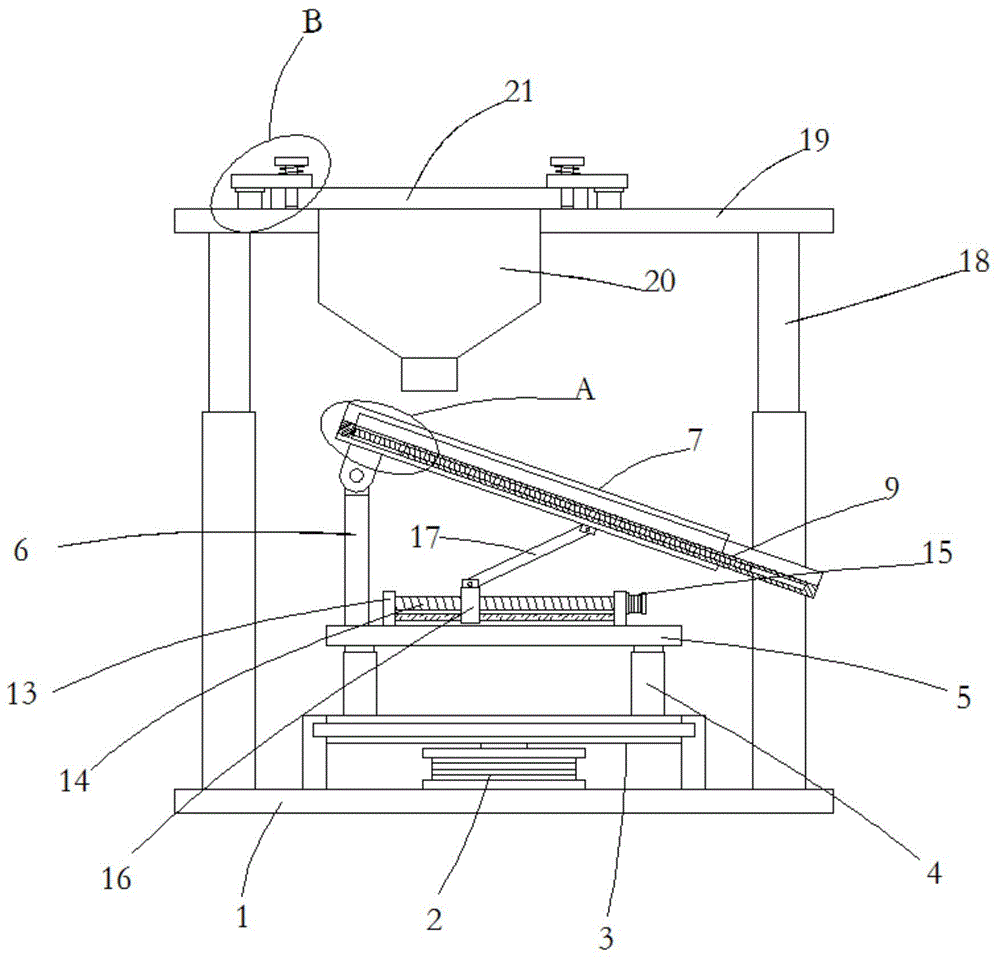一种电弧焊工作用导料装置的制作方法