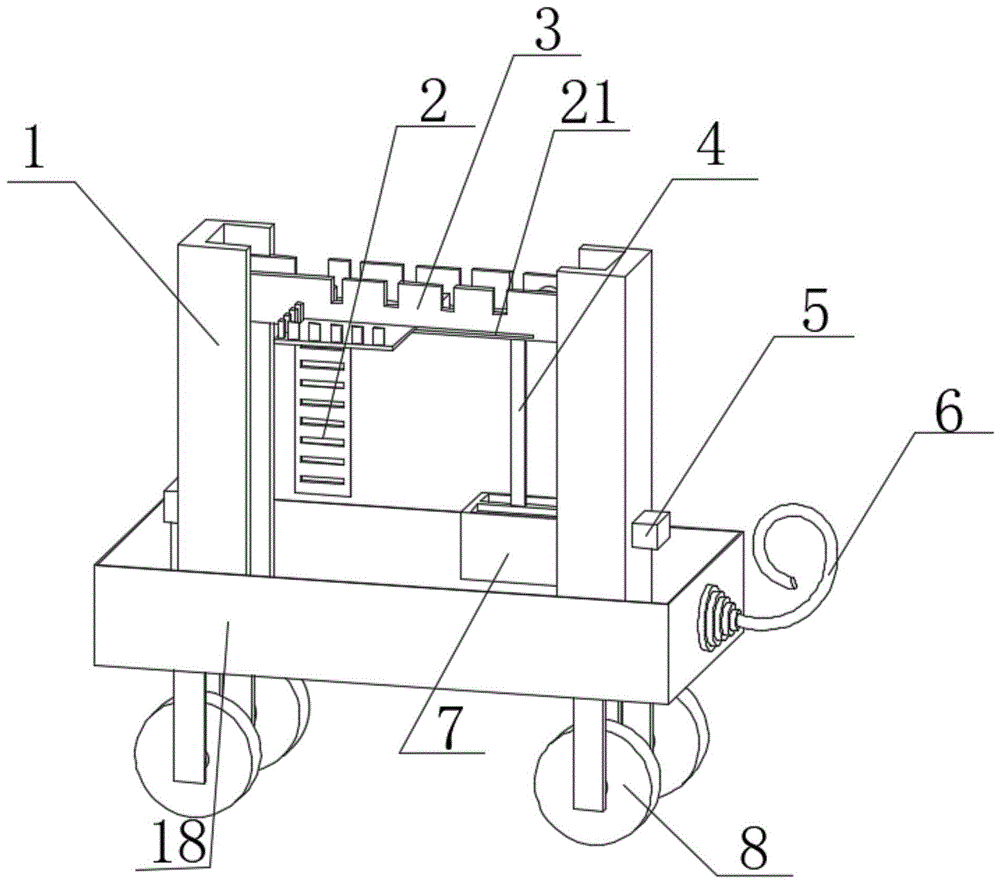 一种建筑施工用梁架的制作方法