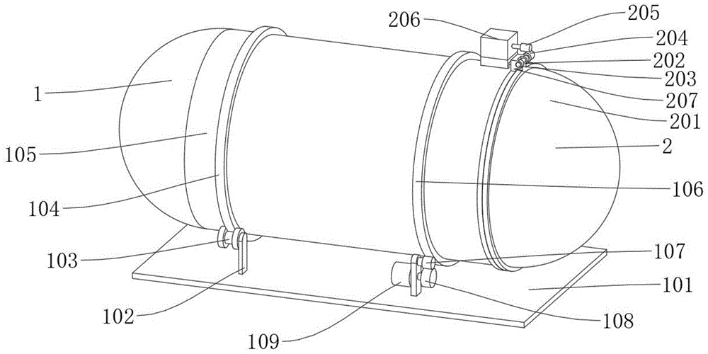 建筑材料生产的高压蒸养釜的制作方法