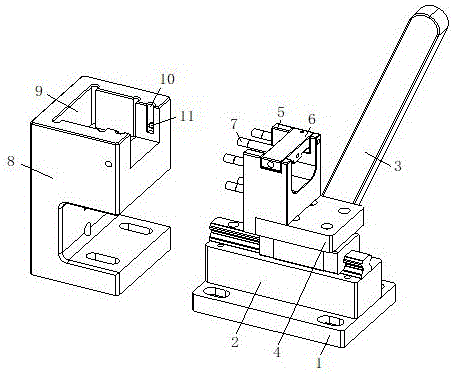 一种线束尾盖组装治具的制作方法